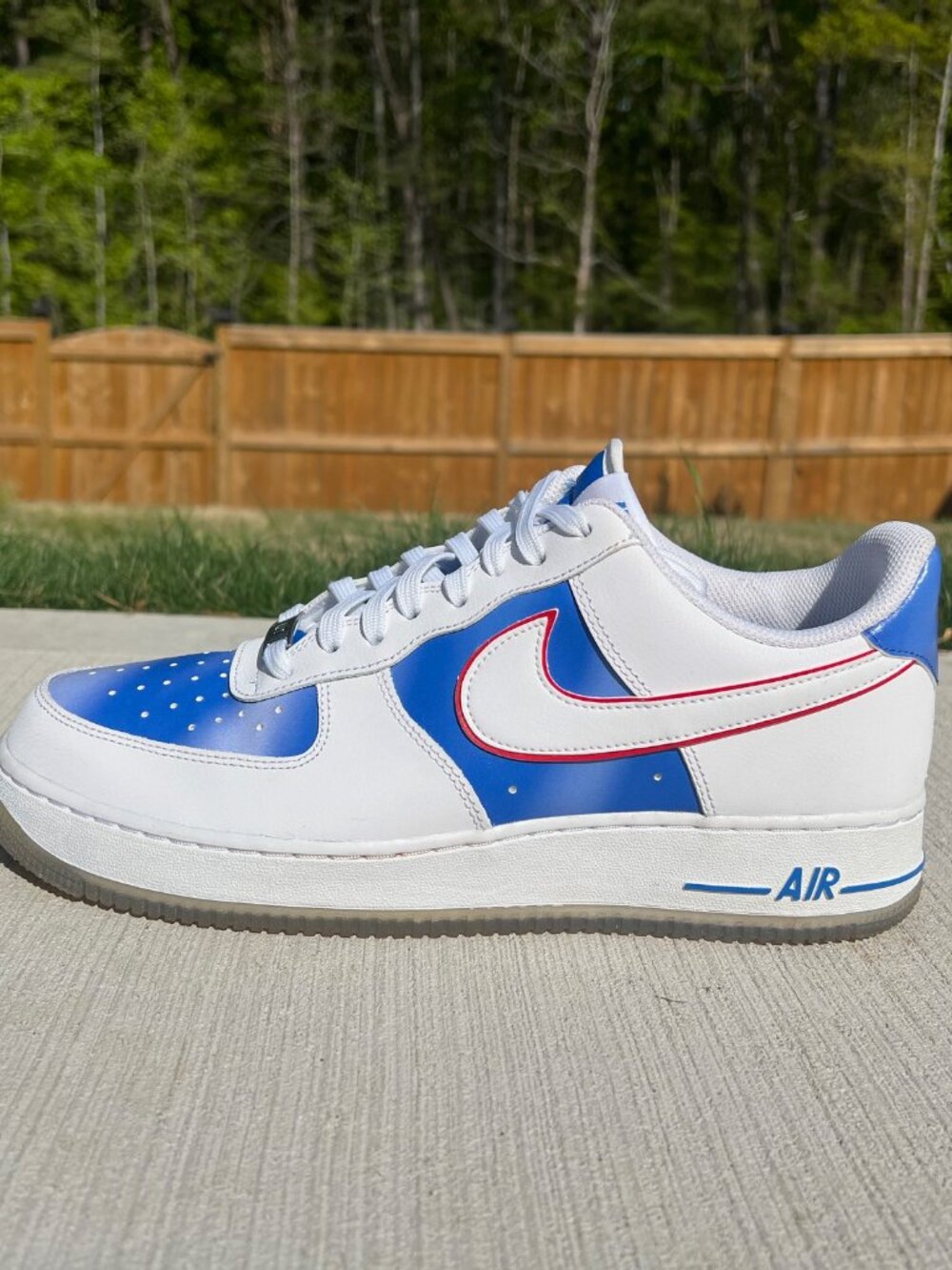 Nike air force 1 low New Jersey Nets hardwood classics 100% authentic - Picture 4 of 14